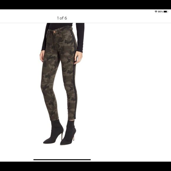 NWT Florence Ankle Mid Rise Instasculpt Skinny - Fort Greene Size 25 - Picture 4 of 14